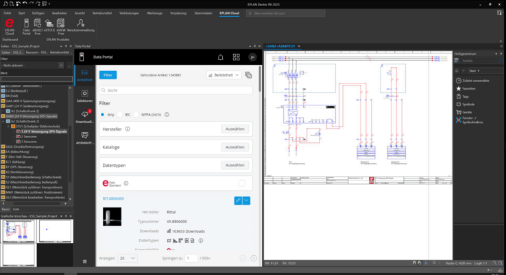 新しいEPLAN Data Portal – EPLAN Cloudで利用可能です。